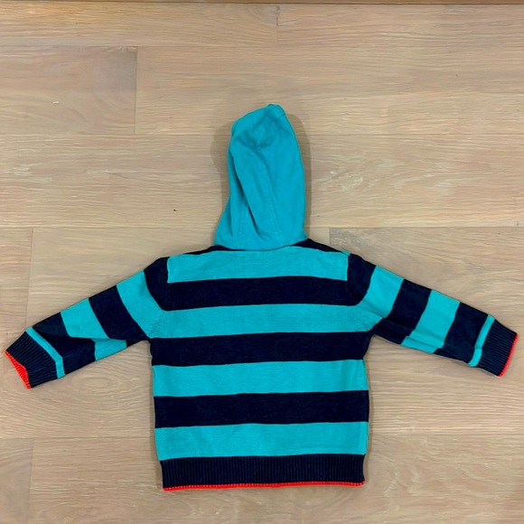 Catimini reversible hooded sweater Size 2 years - Picture 2 of 6